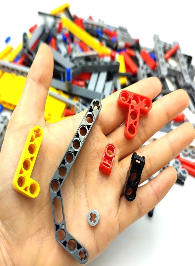 dspitwod Technical Parts Beams Axles Connectors Bricks Sets - 420 Pieces, Frame Liftarms Beams for Technic Car STEM Building Block Toys - Image 5